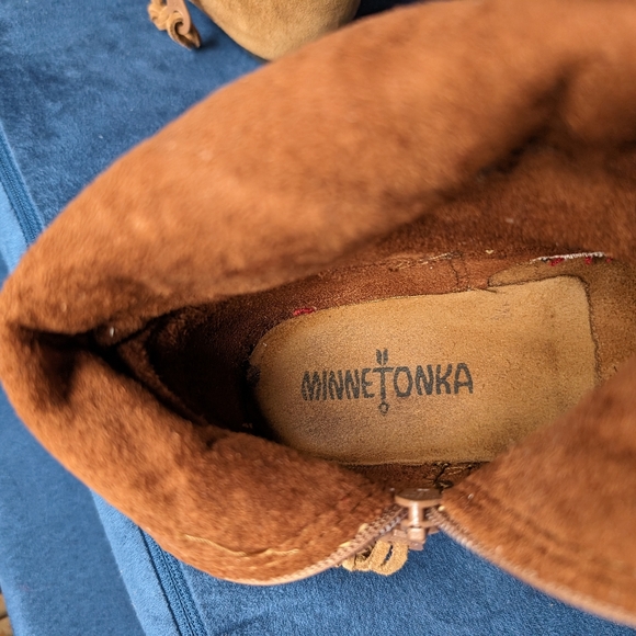 MINNETONKA Baja Boots size 5 - Picture 2 of 7